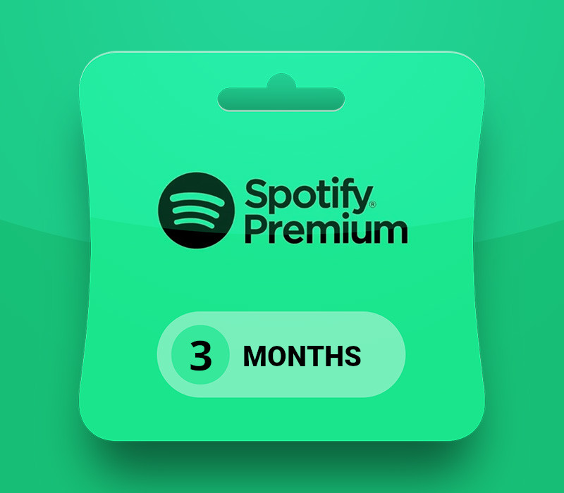 Spotify 3-month Premium Gift Card US