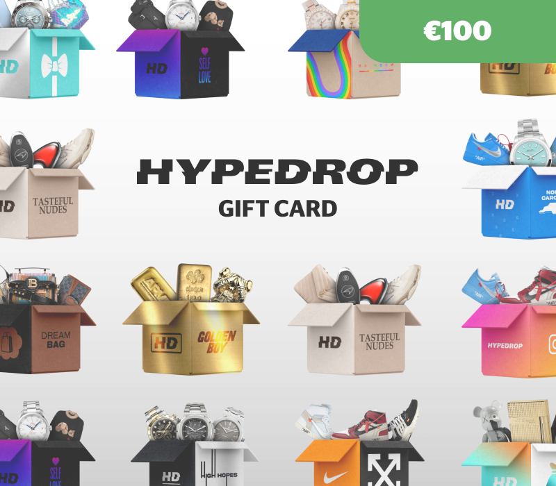 100€ Tarjeta Regalo HypeDrop 100 EUR Tarjeta Prepago