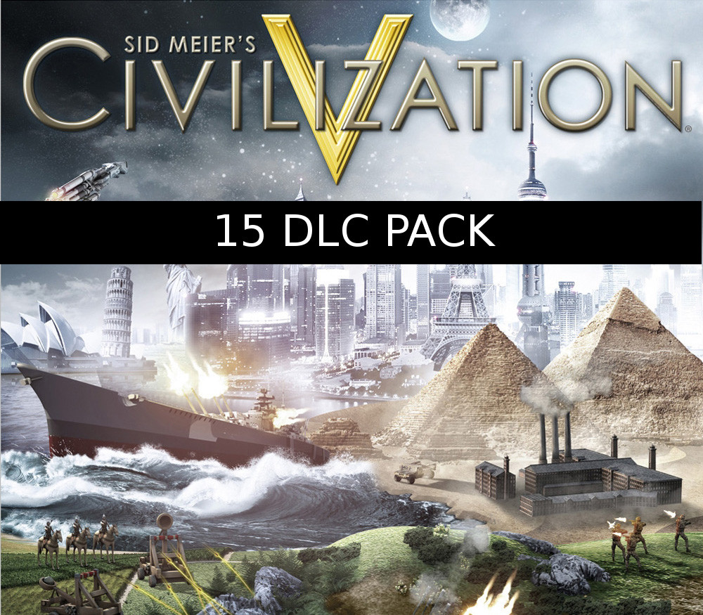 Sid Meier’s Civilization V – 15 DLC Pack Steam CD Key