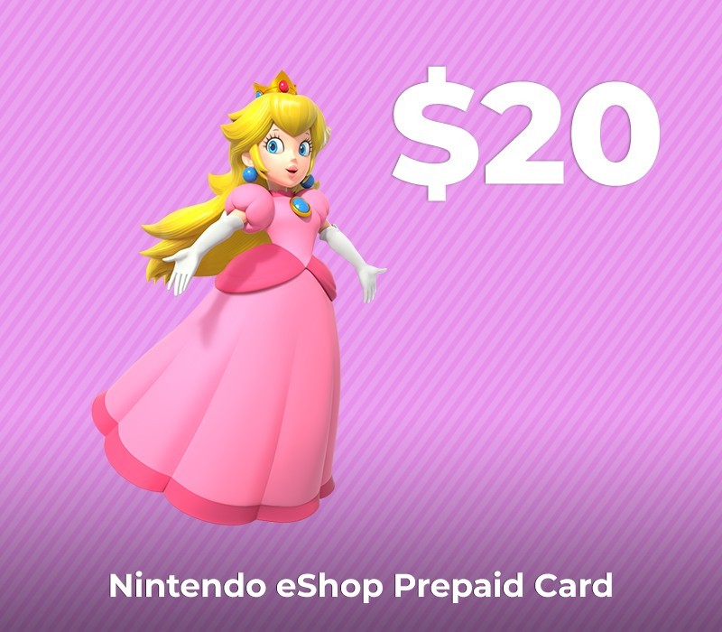 Tarjeta prepago Nintendo eShop $20 US Key