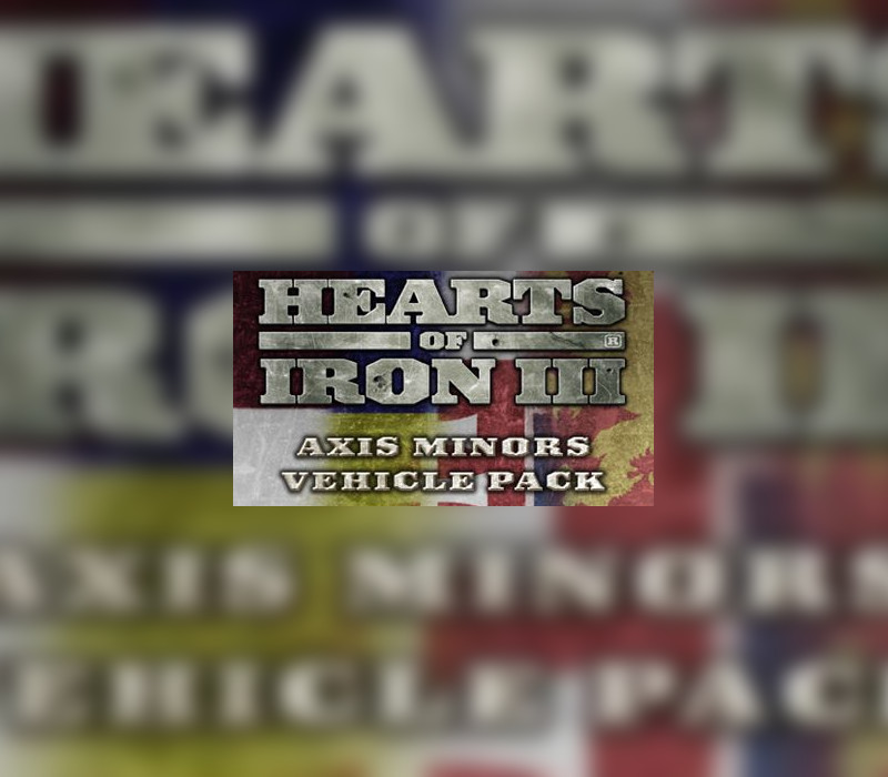 Hearts of Iron III – Axis Minors Vehicle Pack DLC Steam CD Key