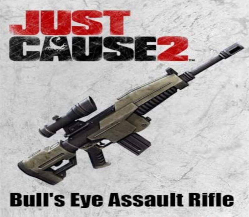 Just Cause 2 – Bull’s Eye Assault Rifle DLC Steam Gift
