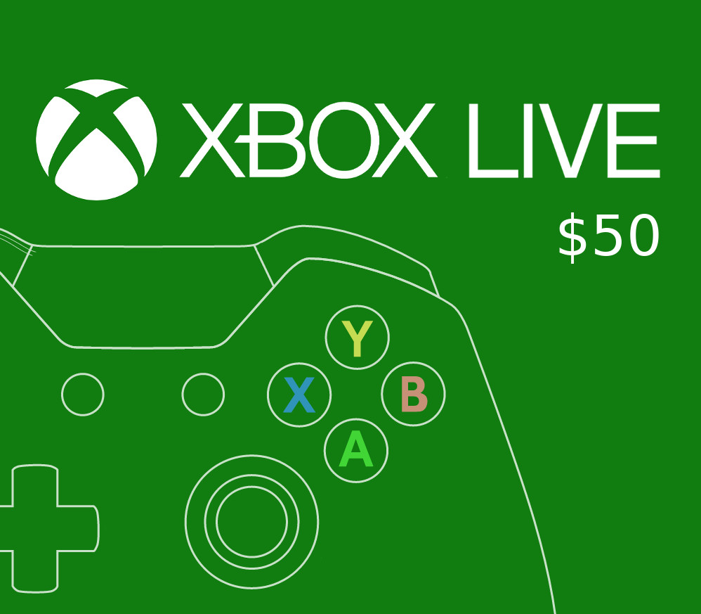 XBOX Live $50 Prepaid Card AU