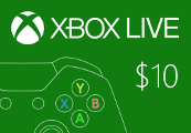 XBOX Live $10 Prepaid Card US