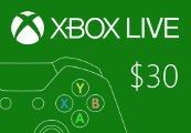 XBOX Live 30 BRL Tarjeta de prepago BR