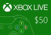 XBOX Live 50 BRL Prepaid Card BR