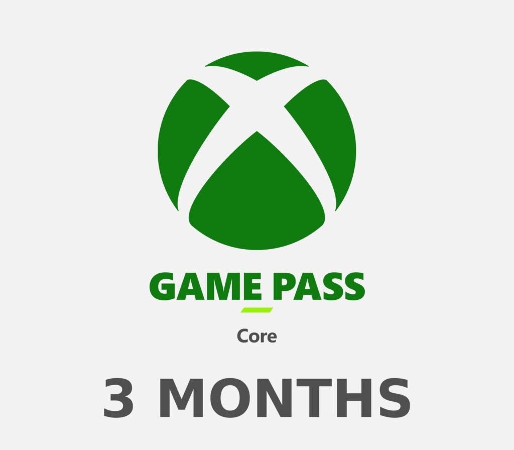 XBOX Game Pass Core 3 Months Subscription Card DE