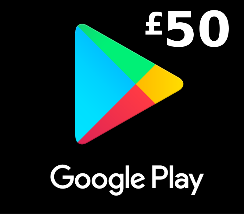 Google Play GBP 50 Gift Card UK