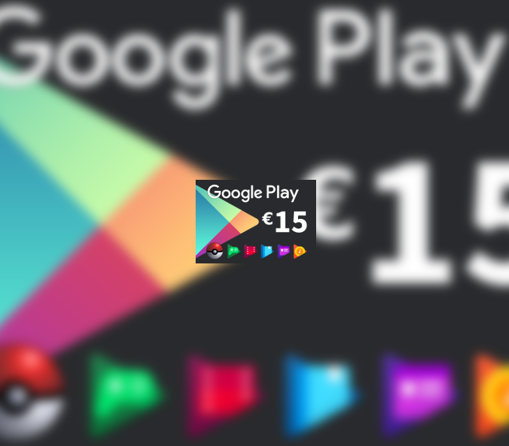 Google Play EUR 15 Gift Card EU
