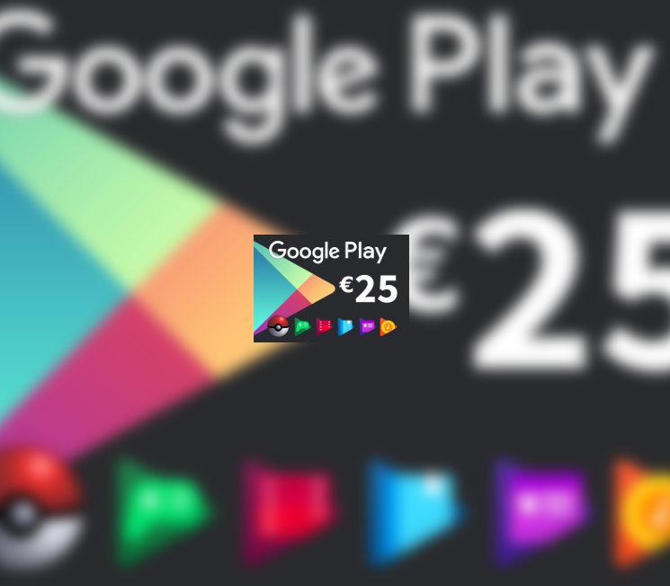 Google Play €25 DE Gift Card