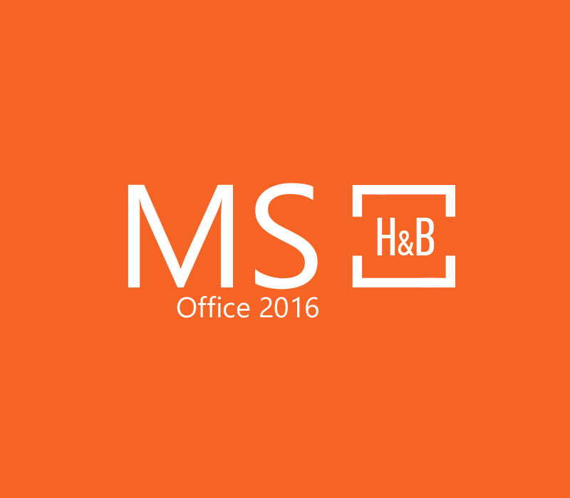 MS Office 2016 Home and Business Retail Key