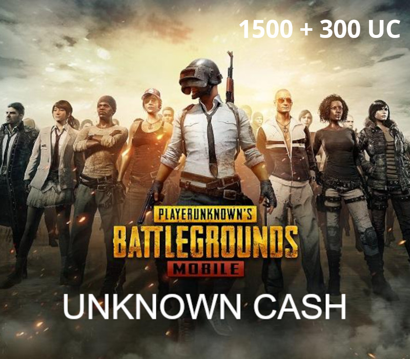 PUBG Mobile – 1500 + 300 UC CD Key